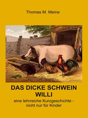 cover image of Das dicke Schwein Willi
